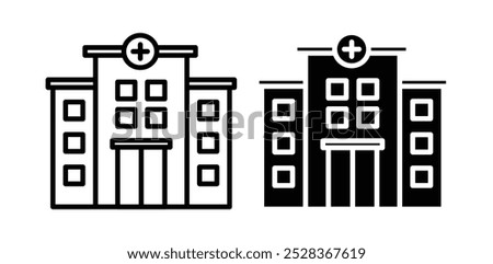 Hospital vector icons. illustration EPS10