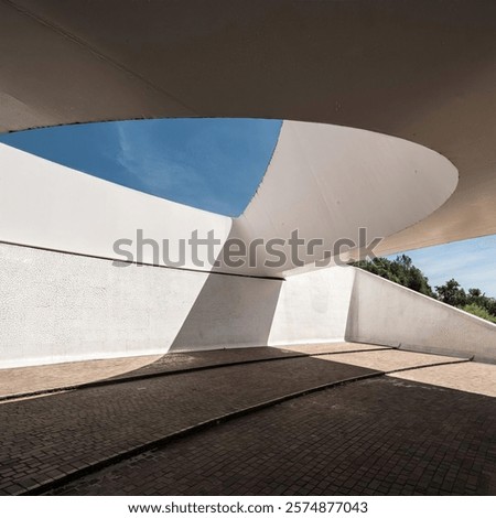Similar – Image, Stock Photo Views under a bridge