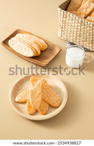 Similar – Image, Stock Photo biscuits for all Set meal