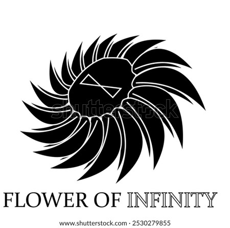 FLOWER OF INFINITY, CRACKED ONE UNDER AEON