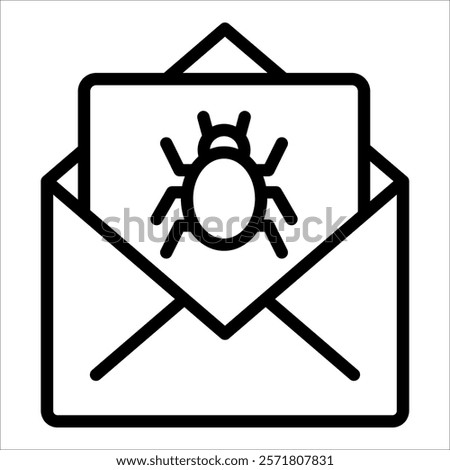 Virus Icon Element For Design