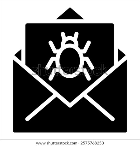 Virus Icon Element For Design