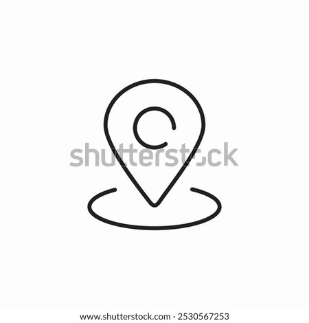 location map gps icon sign vector