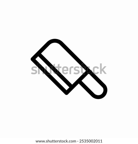 chief knife icon sign vector