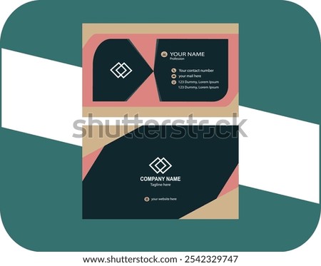 Vector and Minimal Business Card Template