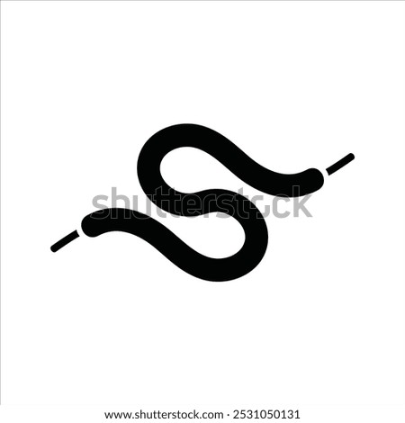 Initials Letter S Shoelaces Logo Design Inspiration