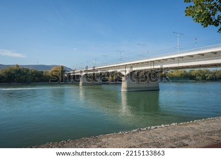 Similar – Image, Stock Photo View from Margaret Island of Budapest’s parliament building