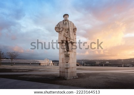 Similar – Foto Bild Das Stadtbild von Coimbra bei Sonnenuntergang, Portugal