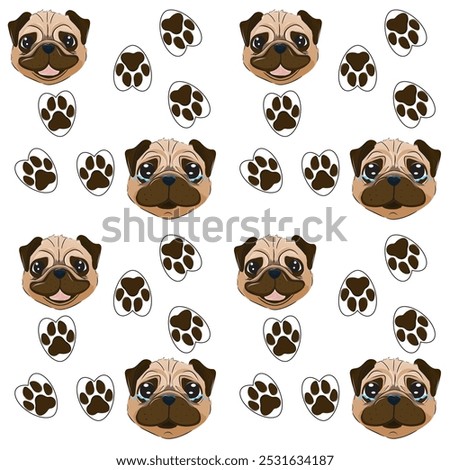 stickers for notepad, stickers for social networks, paw, footprint, dog footprint, pug emotions
pug, pug puppy, dog portrait, happy pug, happy dog, character, sticker, social network, dog