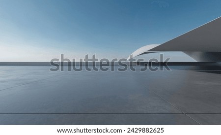 Similar – Image, Stock Photo Asphalt with wavy structures accentuated by light sand