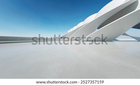 Similar – Image, Stock Photo Asphalt with wavy structures accentuated by light sand