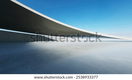 Similar – Image, Stock Photo Asphalt with wavy structures accentuated by light sand