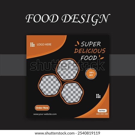 SOCIAL MIDEA FOOD DESIGN TEMPLATE