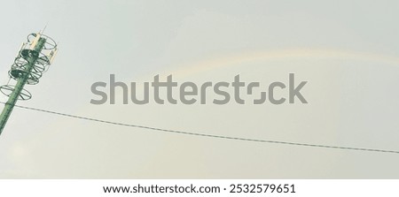 Similar – Foto Bild Klare Linien, aber zu wenig Abstand am Strand von Nazaré