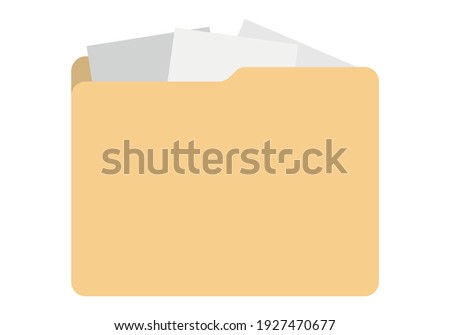 Operating system folder icon in white background.