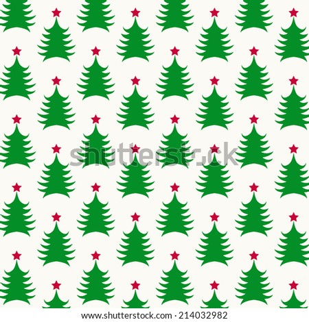 Vector Christmas Pattern Background - 214032982 : Shutterstock