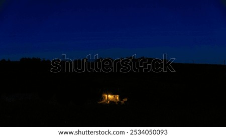 Similar – Image, Stock Photo a lonely house in the dunes