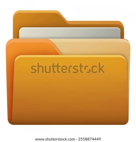 File Folder  icon vector. illustration vector isolated with white background.