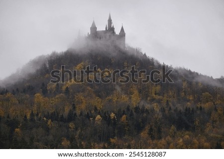 Similar – Image, Stock Photo Hohenzollern Castle in fog