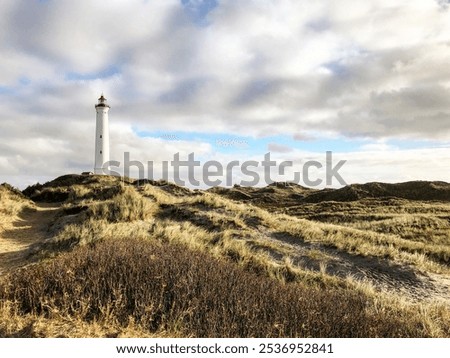 Similar – Foto Bild Lyngvig Fyr Leuchtturm