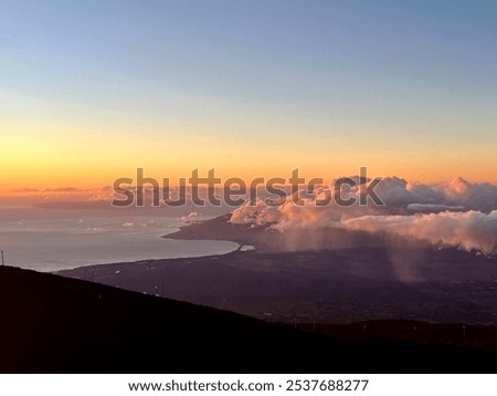 Similar – Image, Stock Photo cast shadow Ocean Island