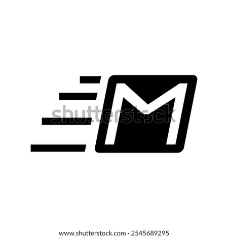 gmail send icon eps 10