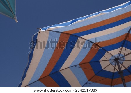 Similar – Image, Stock Photo Scheveningen beach in the evening with a view of the lighthouse and Ferris wheel