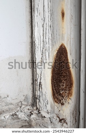 Similar – Image, Stock Photo Decayed house entrance with letterbox and without light