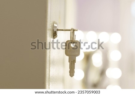 Similar – Image, Stock Photo box Lockbox Key Keyhole