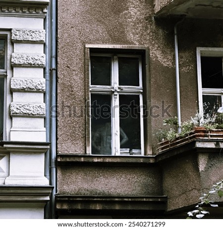 Similar – Image, Stock Photo Behind the windows Berlin