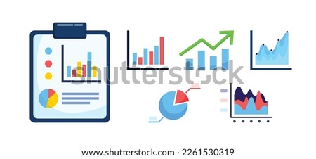 Business data market elements dot bar pie charts diagrams and graphs.pins and graphs with percentages, set of isometric bar charts,Isometric infographic element with graph and charts, vector flat.