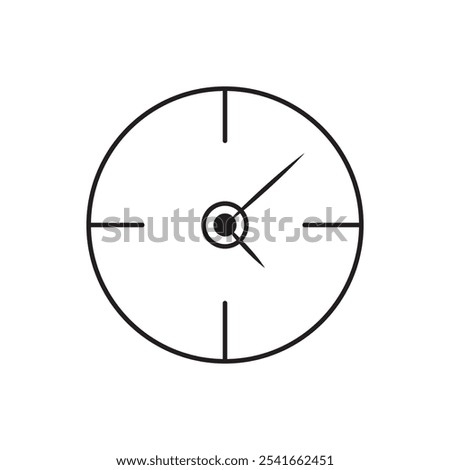 Timer Time Alarm Clock Vector illustration icon design.eps