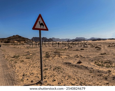 Similar – Foto Bild Beduine besteigen einen Berg in Ägypten Dahab Südsinai