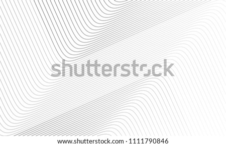 Vector Illustration of the gray pattern of lines abstract background. EPS10.	 商業照片 © 