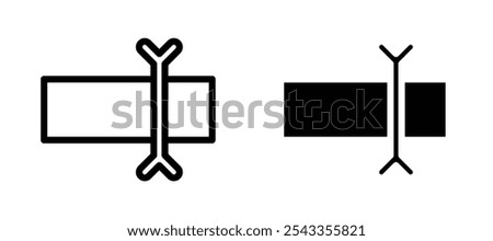 Rename icon symbol collection on white background.