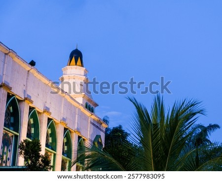 Similar – Image, Stock Photo When dawn breaks, a light comes on
