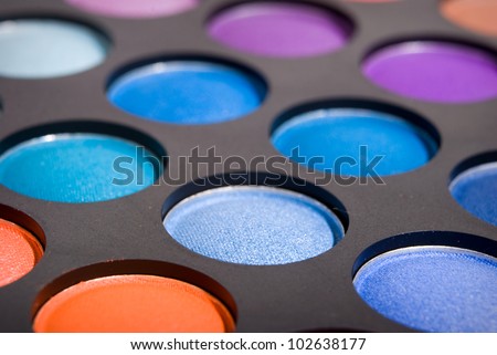 make-up eye shadows