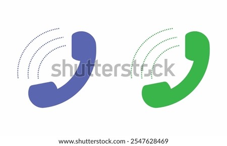 Telephone Receiver Speech.Phone call. Icon for design. Easily editable,vector mobile application message icon,Phone Dial Symbols.
