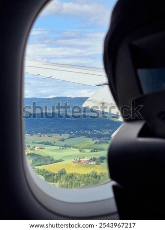 Image, Stock Photo acre Mountain Hill Village