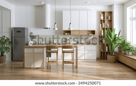Similar – Image, Stock Photo Interior of kitchen with various appliances
