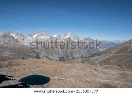 Similar – Image, Stock Photo Artificial snow lake