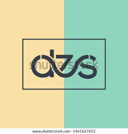D Z S joint logo design vector template Stock fotó © 