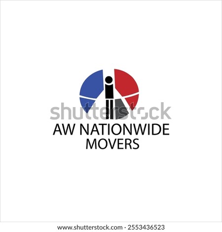 Aw nationwide company logo design