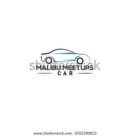 Malibu mcetups car logo design