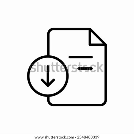 file up down office icon vector sign