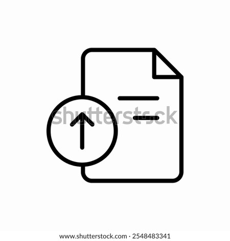 file up down office icon vector sign