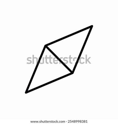 compass arrow icon vector sign