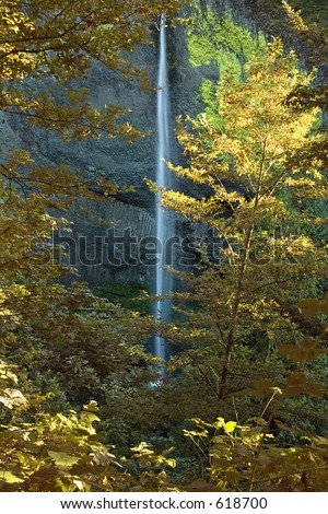 Latourel Falls, Columbia River Gorge scenic area