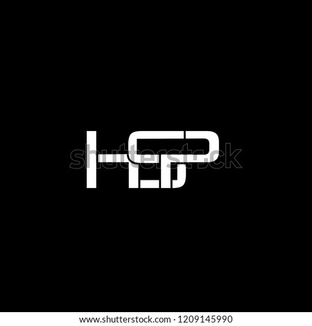 Solid Iconic and Minimal Letter HSP Logo Design For Your Business In Vector Format