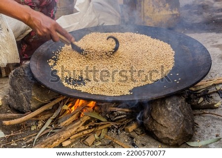 Foto Bild Rohes Teff-Korn